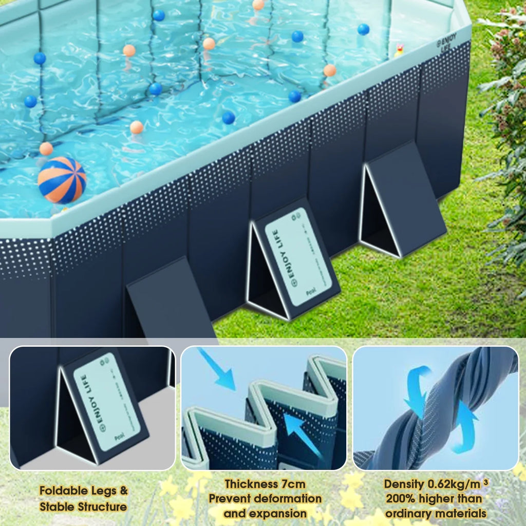 Foldable Above Ground Swimming Pool S922291