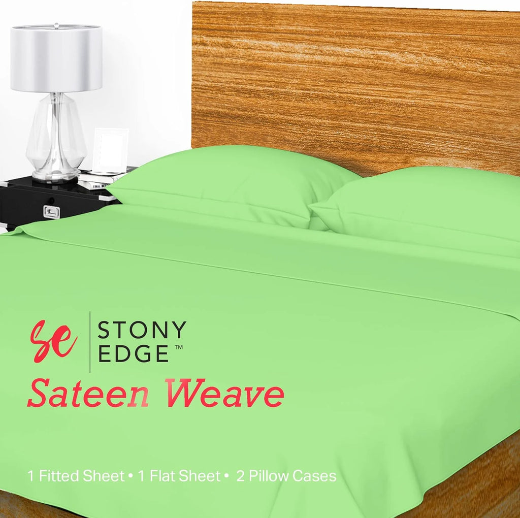 100% Cotton 4 Pcs King Size Bed Sheets N74372