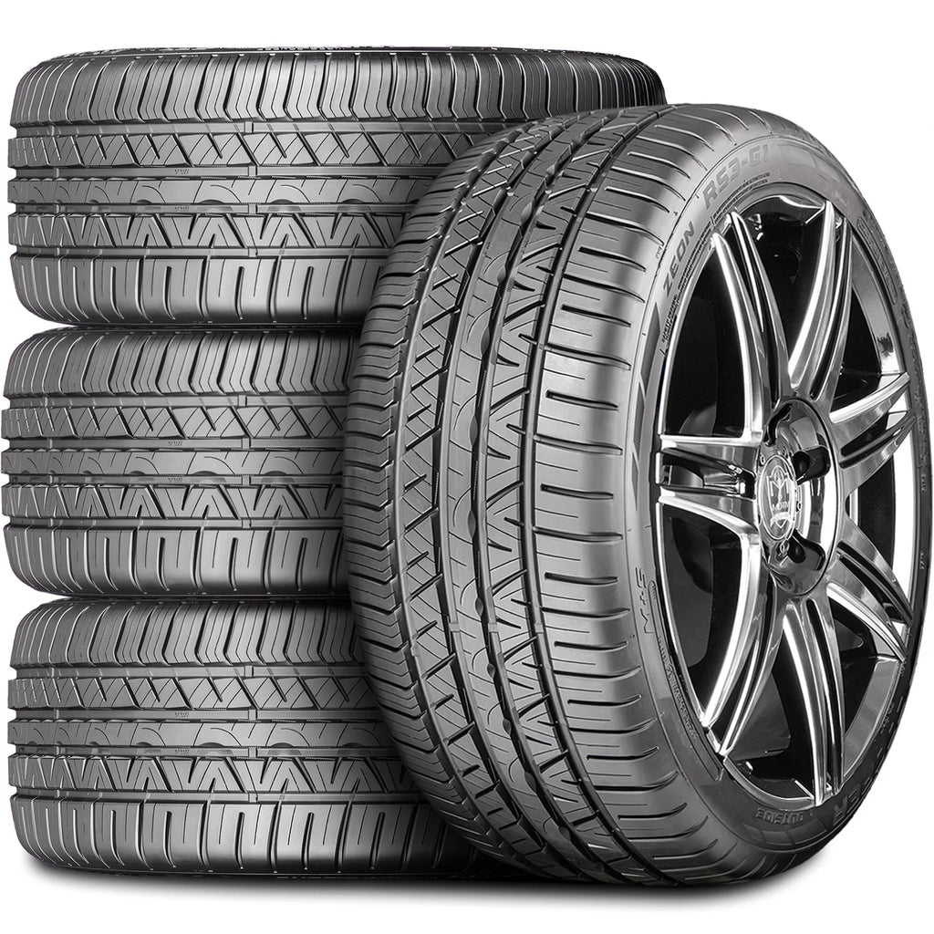 Set of 4 High Performance Tires 215/45R17 91W XL A/S J324