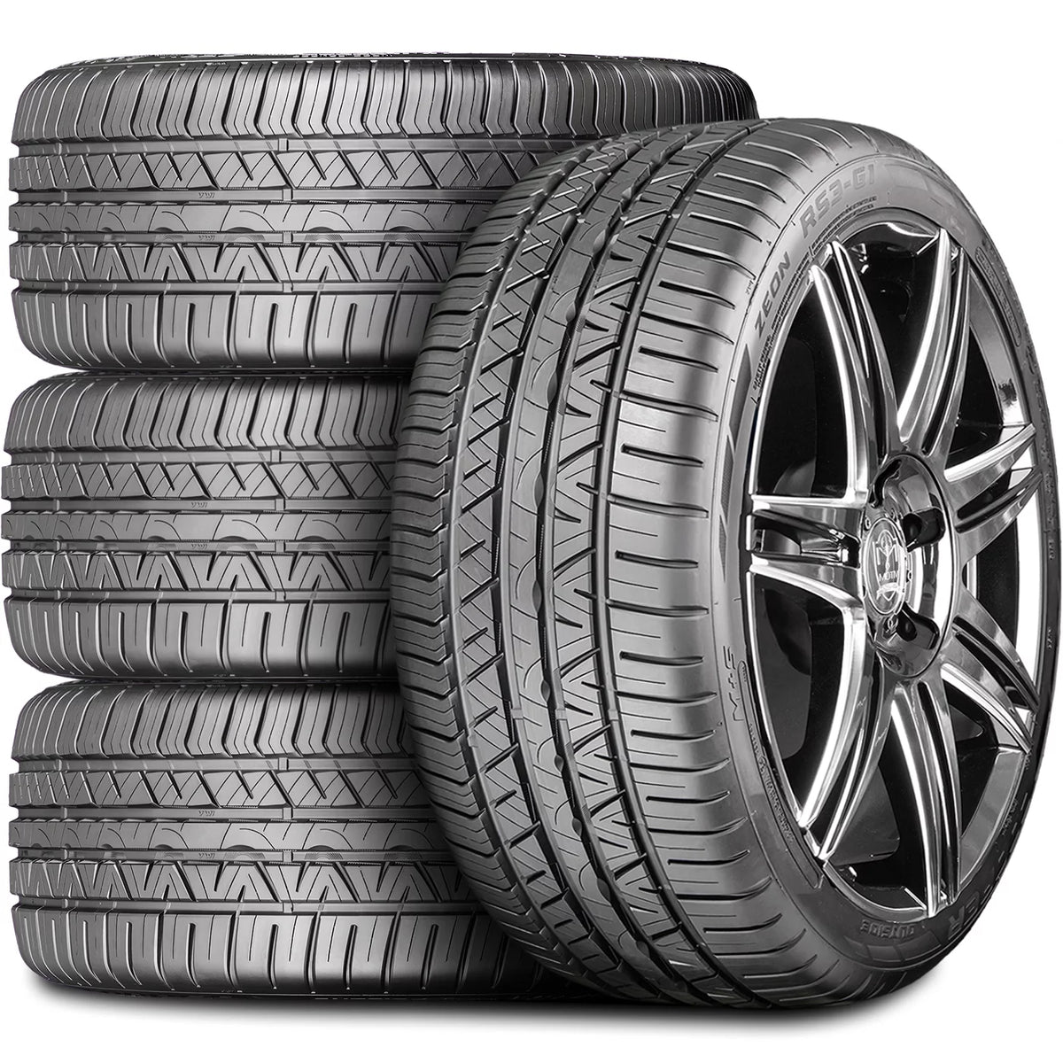 Set of 4 High Performance Tires 215/45R17 91W XL A/S J324