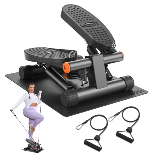 Mini Stepper with Resistance Bands and LCD Monitor M97397