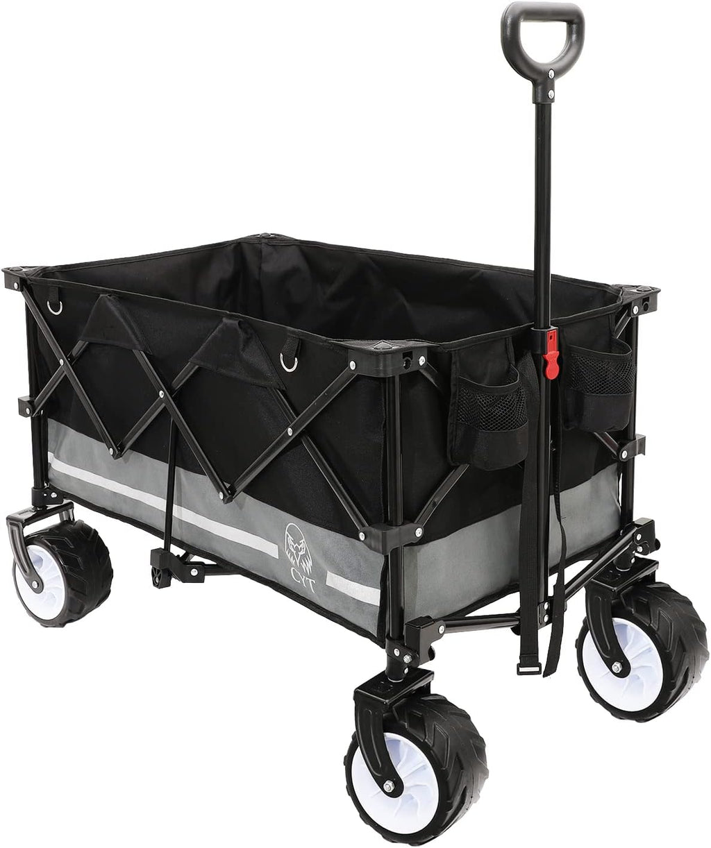 Collapsible Heavy Duty Utility Wagon Cart with Wheel V102