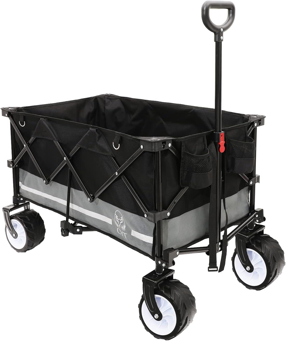 Collapsible Heavy Duty Utility Wagon Cart with Wheel V102