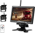 2pcs Wireless Vehicle Backup Cameras with 7 Monitor R991