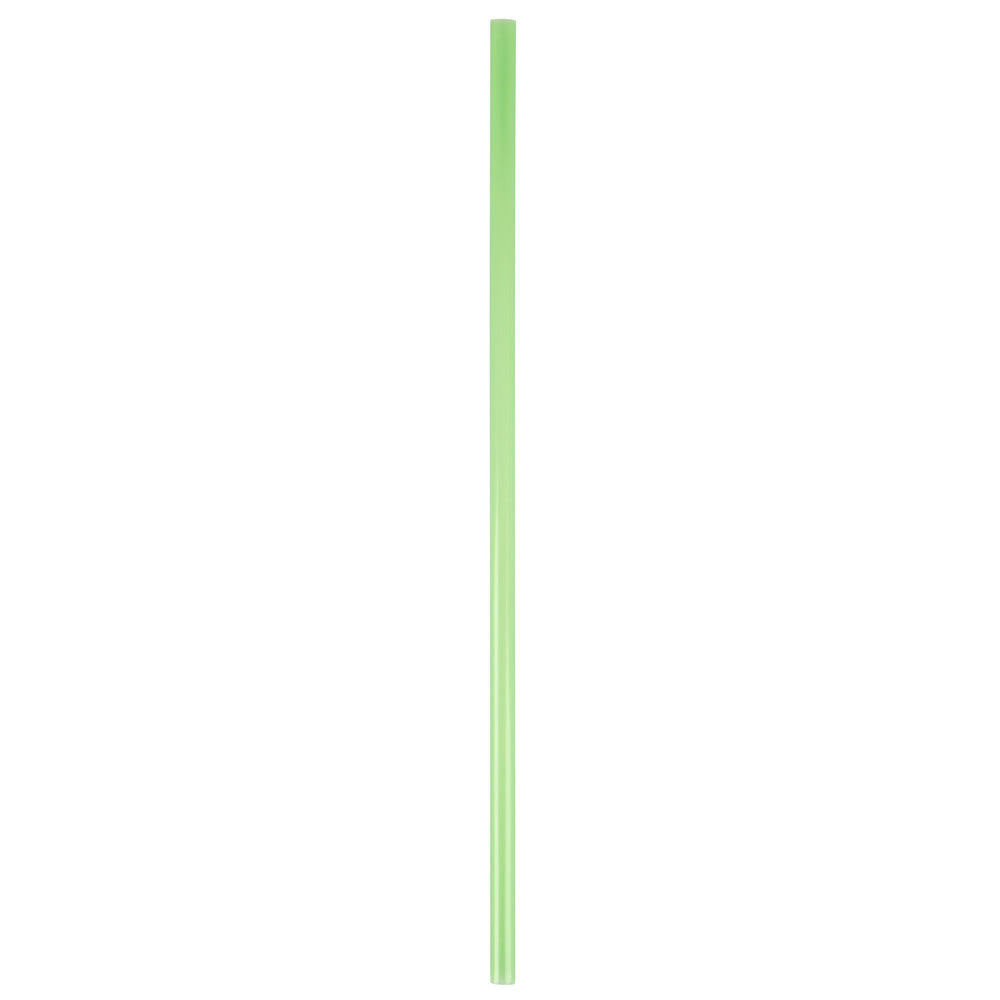 Green Unwrapped Straw 10 inch Y3234