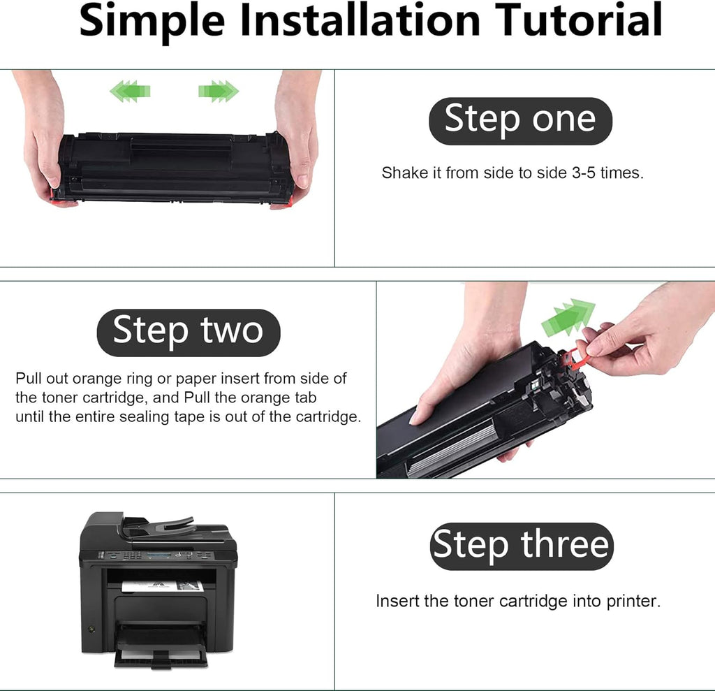Compatible 3-Pack 78A Toner Cartridge Replacement L750505