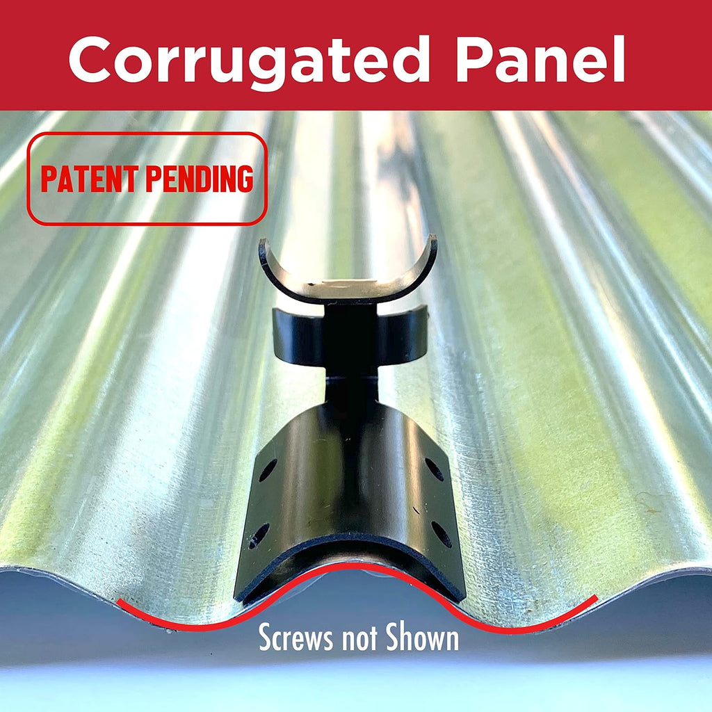 Metal Roof Heat Cable Clip with Butyl Pads 10 pack Q23516
