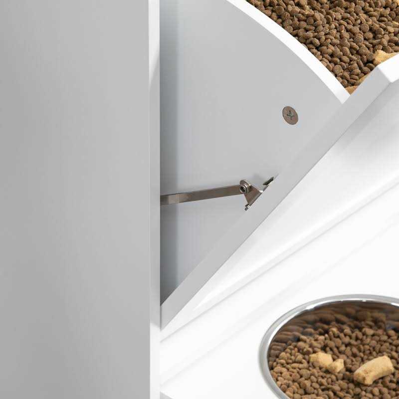 Raised Dog Bowl Pet Feeder Station K885389
