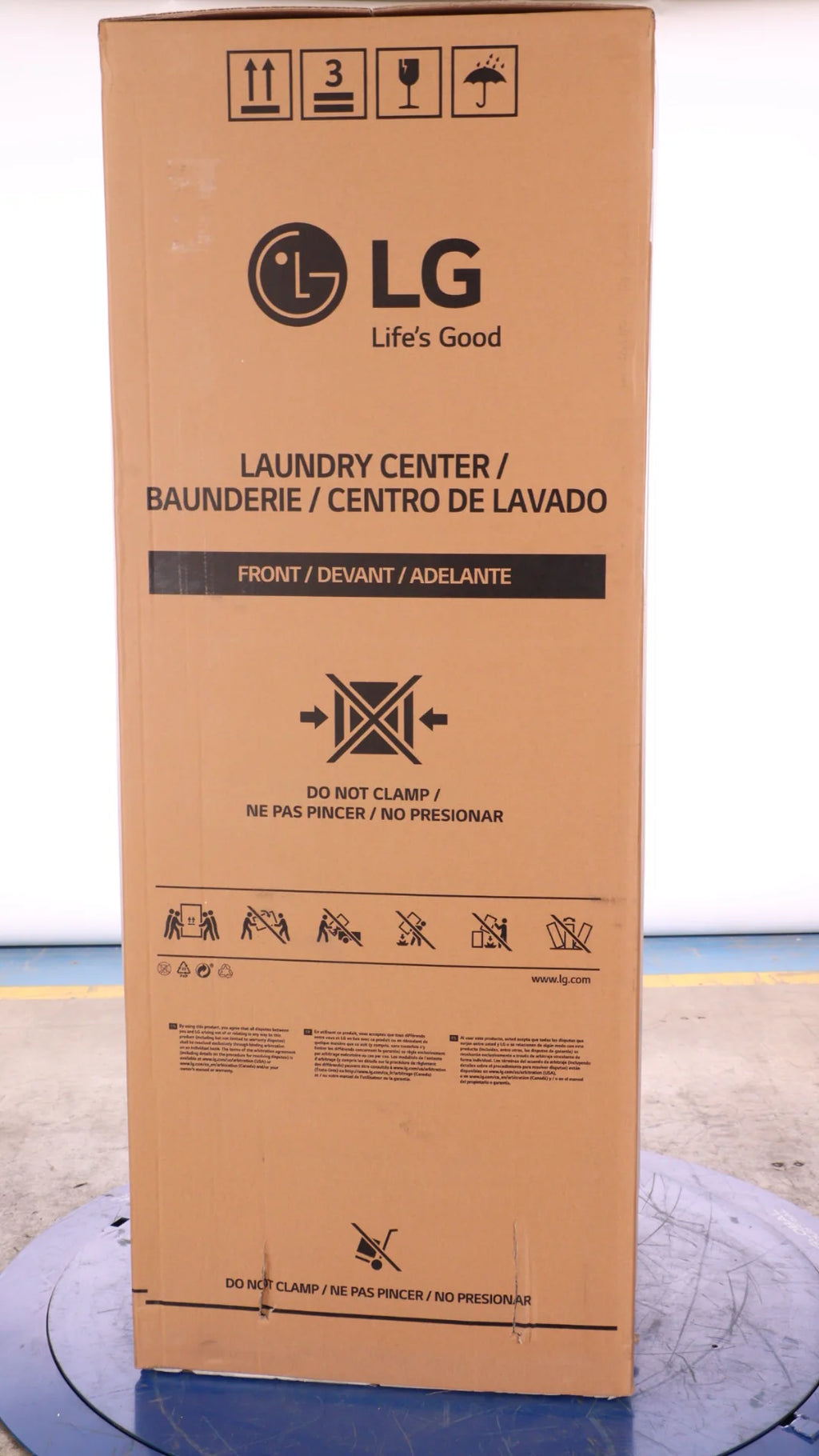 White Front Load Washtower 5.2 Cu. Ft. Washer 7.4 Cu. Ft. Electric Dryer O88401
