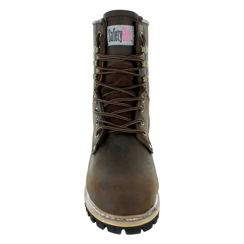 8" Steel Toe Logger Boot J6516