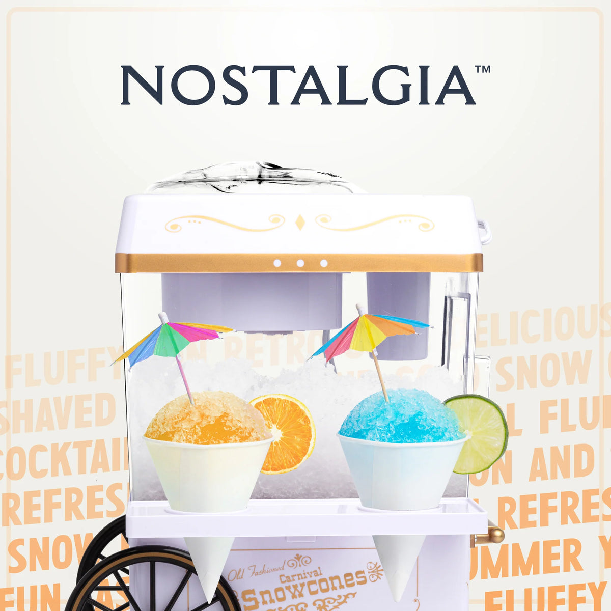 White Snow Cone Maker R54585