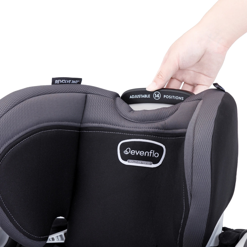 All-in-One Rotational Car Seat with Quick Clean Cover E157