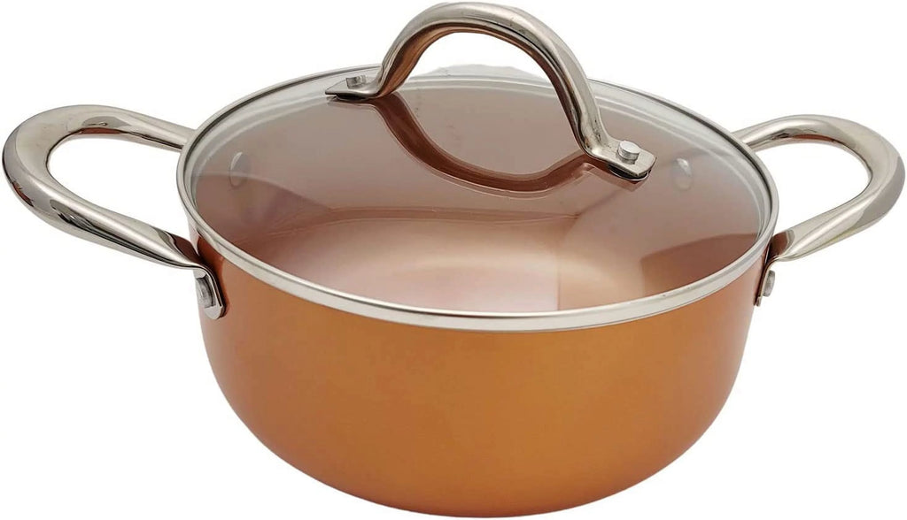 5 Qt Nonstick Copper Ceramic Dutch Oven F234758