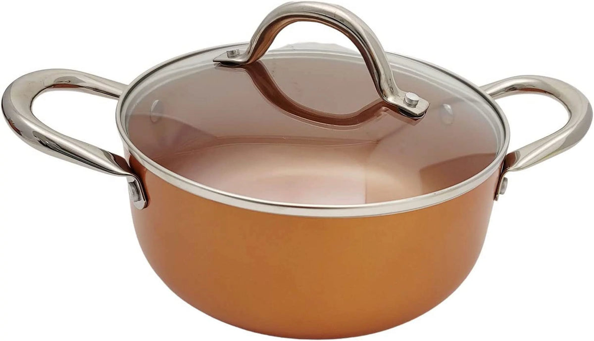5 Qt Nonstick Copper Ceramic Dutch Oven F234758