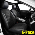 Faux Leather Car Seat Covers Full Set Black F829909