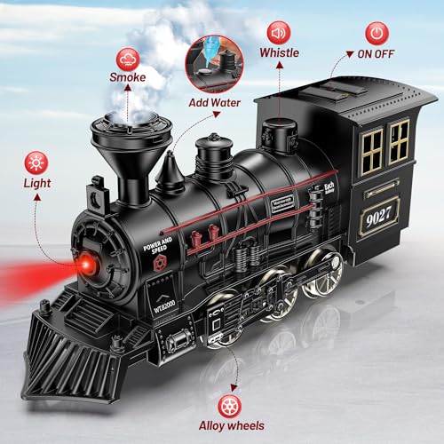 Train Set with Smoke Lights and Sound L495