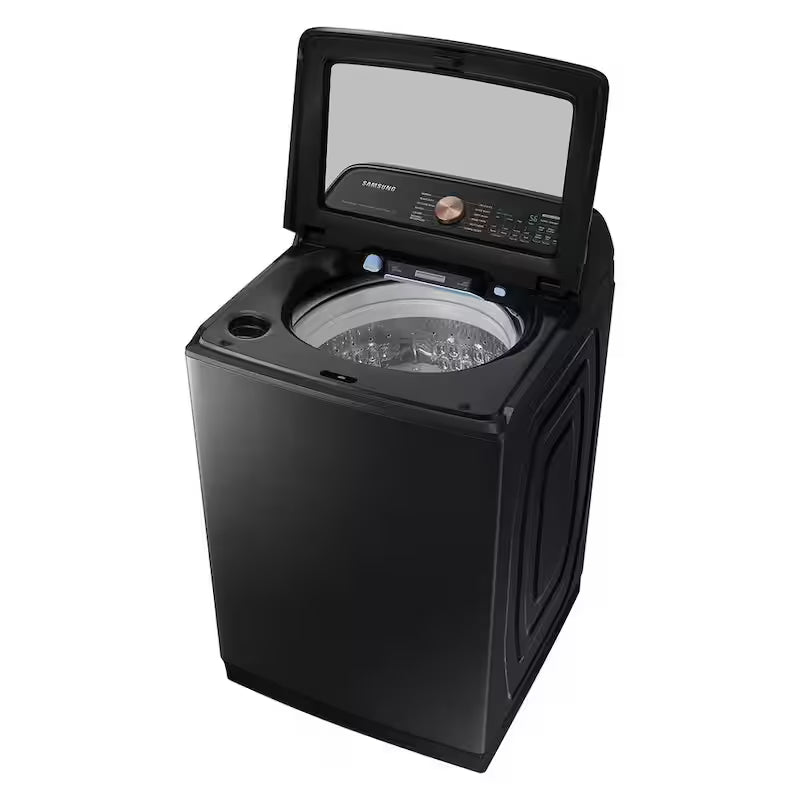 Top Load Washer with Pet Care Solution and Auto Dispense System in Brushed Black P141238