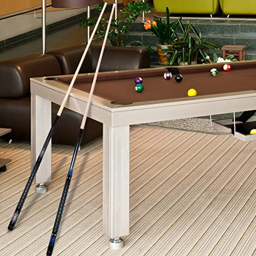 Pool Cues Set of 4 and Set of 2 with 13mm Cue Tip 58" H590899