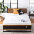 Queen Copper Memory Foam Pocket Spring Hybrid Mattress H525444