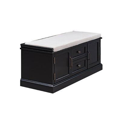 Black Storage Bench I4217