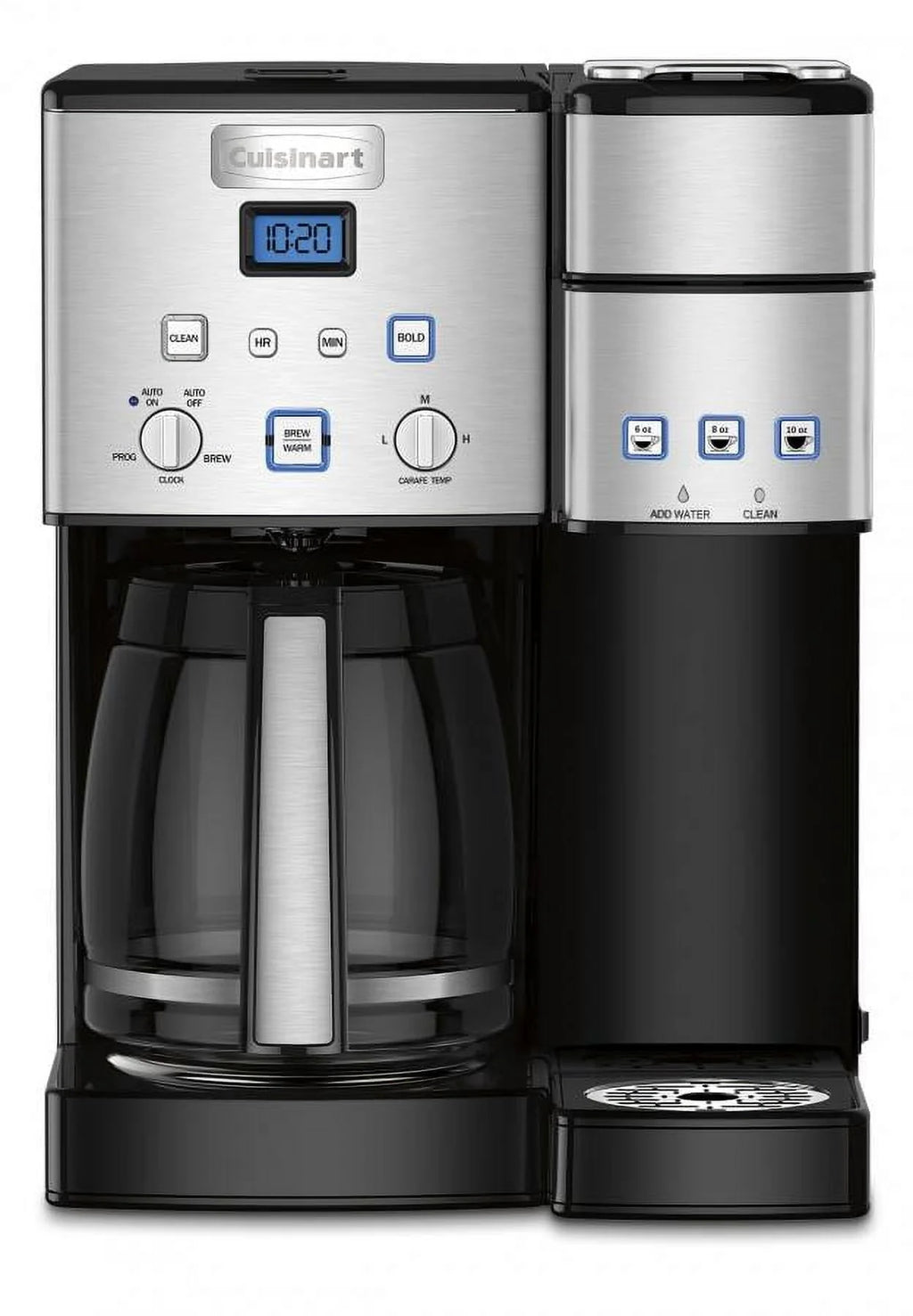 12 Cup Coffeemaker and Single-Serve Brewer J163