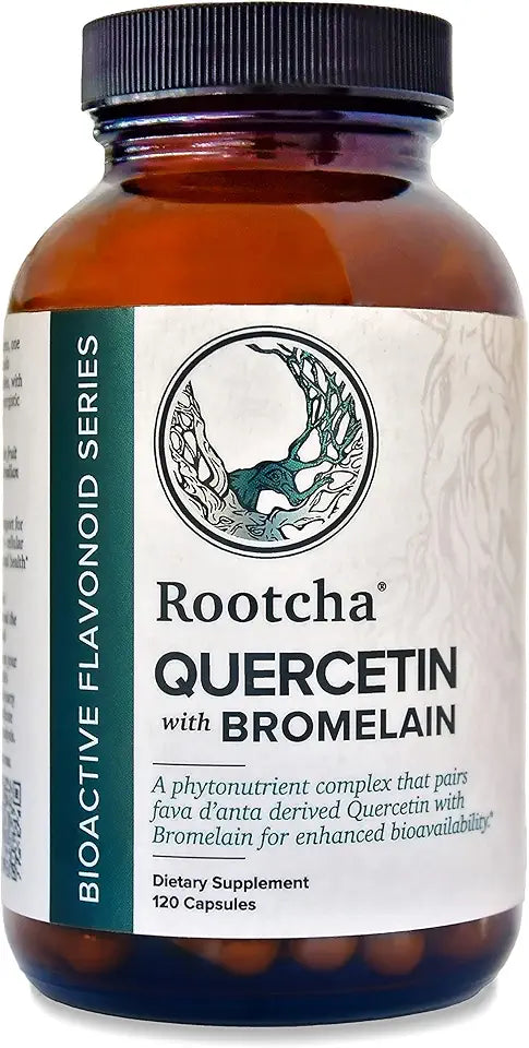Quercetin with Bromelain 120 Capsules J561