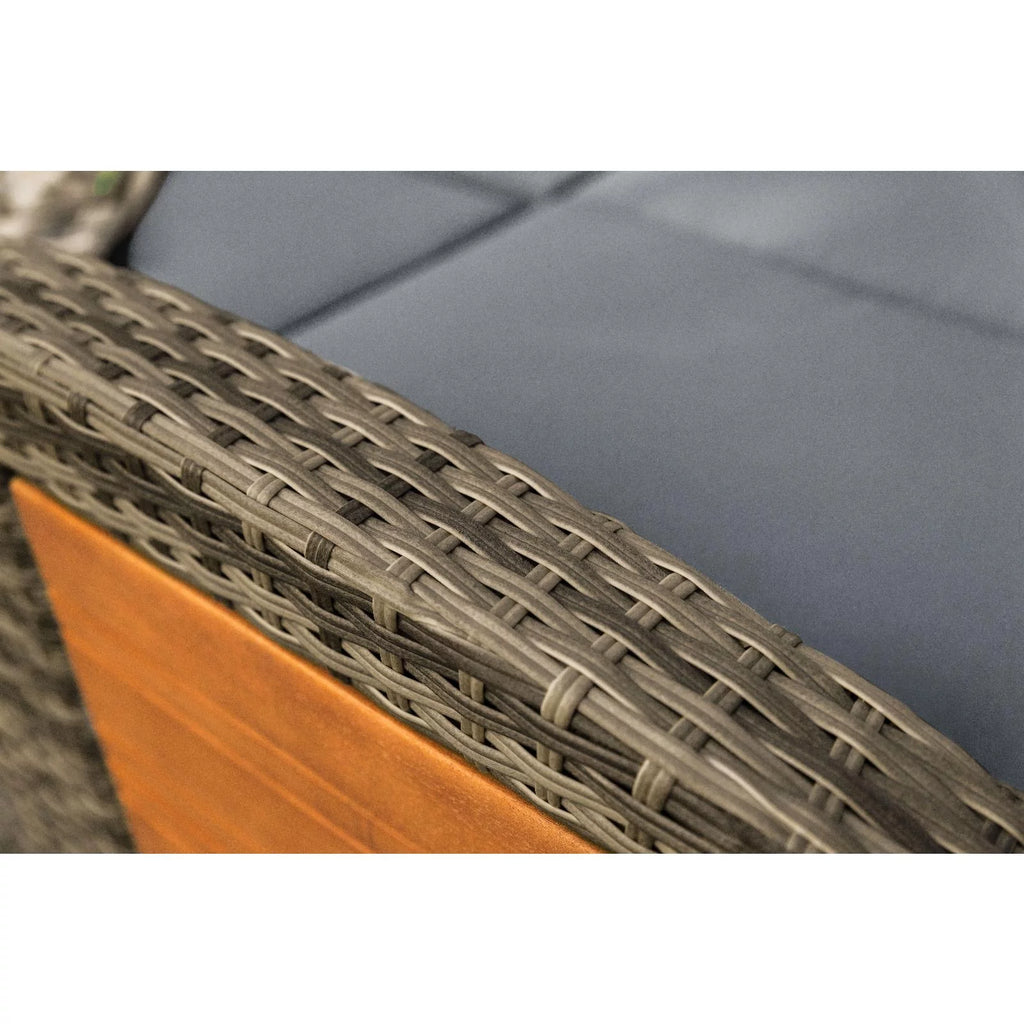 Solid Teak Wood Outdoor Modular Daybed M9873