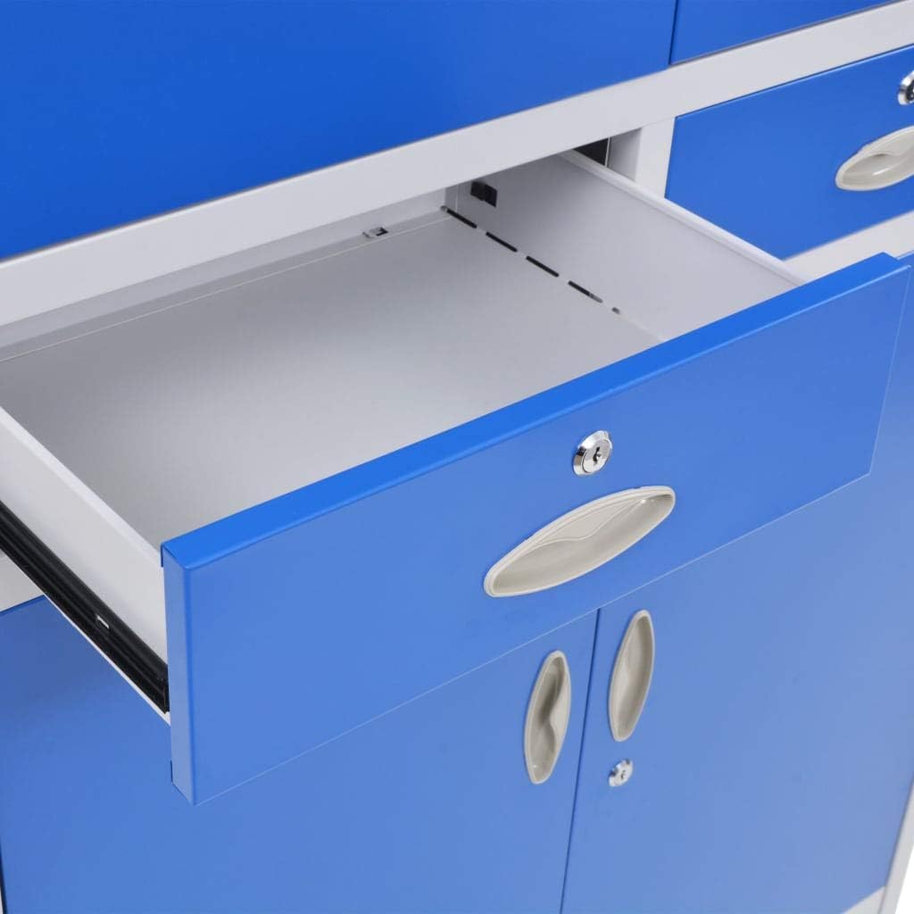 Metal Storage Cabinet with 4 Doors R938