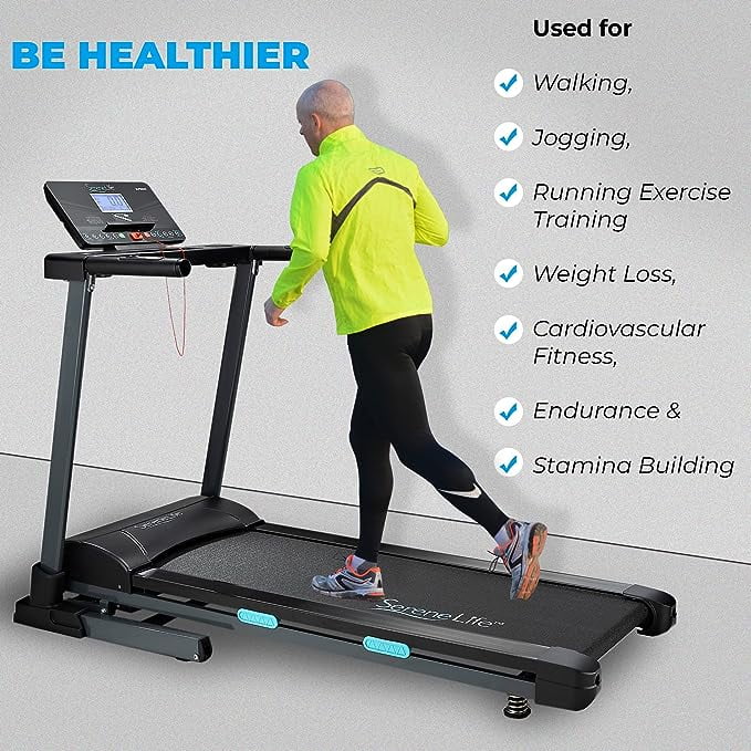 Folding Electric Treadmill with 15 Incline Level F3234