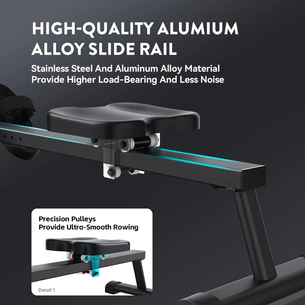 Foldable Magnetic Rowing Machine with 8 Level Resistance F5827