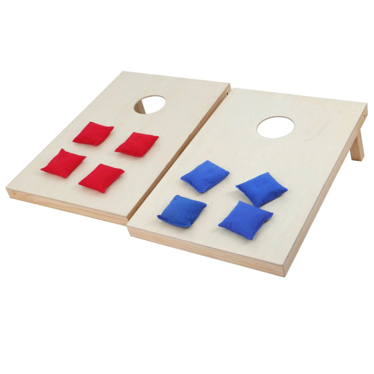 3ft X 2 ft Solid Wood Cornhole Bean Bag Toss Game Set with Carrying Case Z511