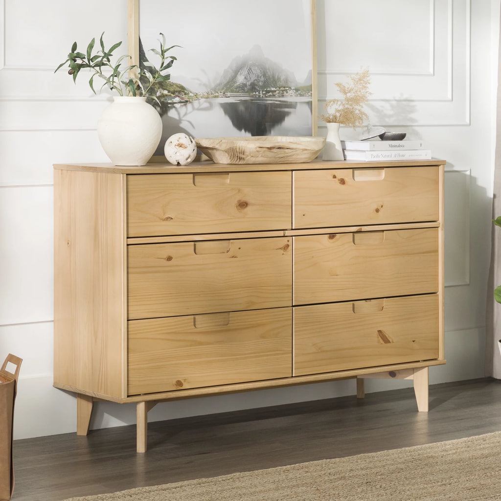 6 Drawer Solid Wood Dresser K892679