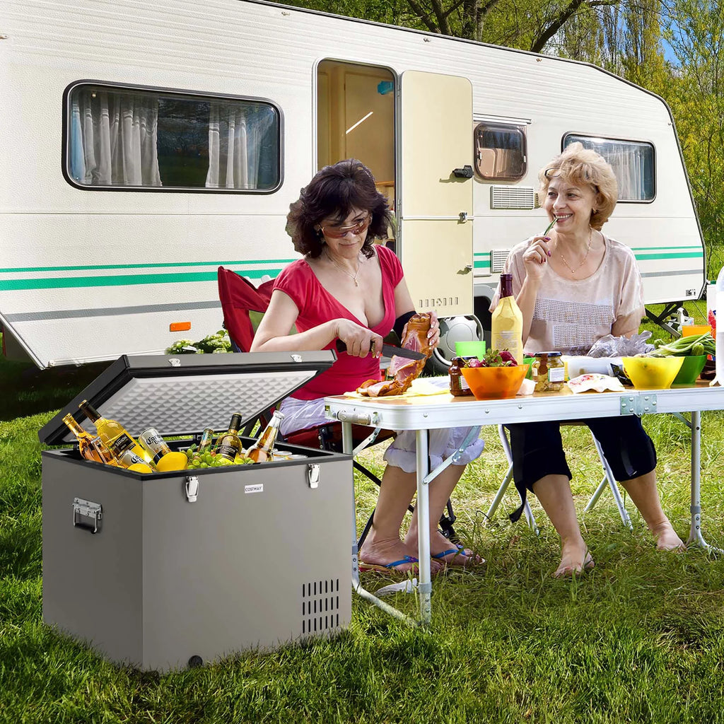 90 QT Portable Car Refrigerator with Compressor S104