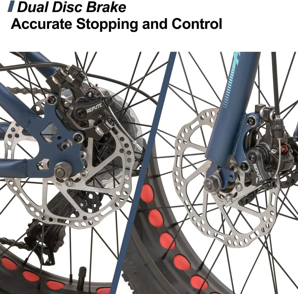20 inch 7-Speed Dual-Disc Brakes Kids Mountain Bike L751983