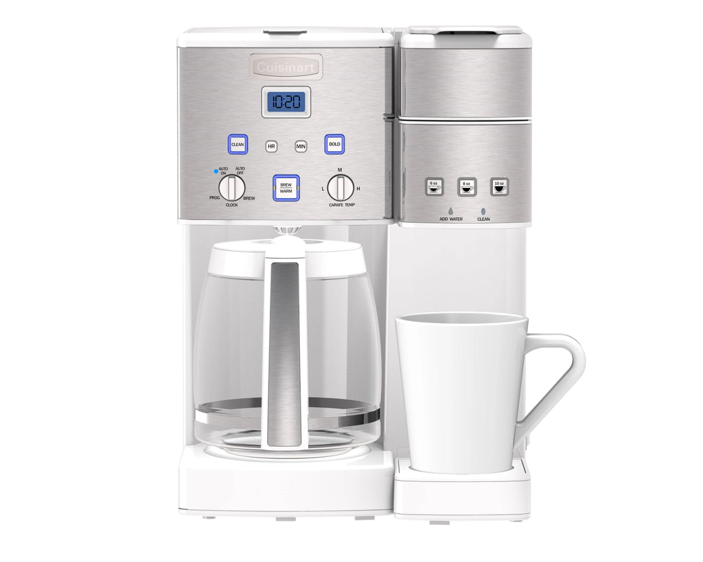 12 Cup Coffeemaker and Single-Serve Brewer J163