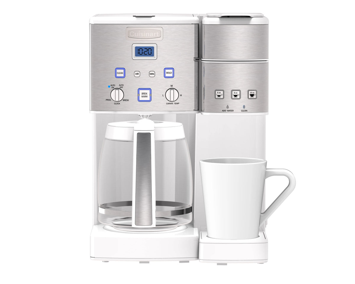 12 Cup Coffeemaker and Single-Serve Brewer J163