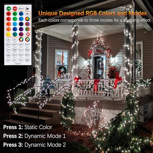 Color Changing Christmas String Lights with Remote G224