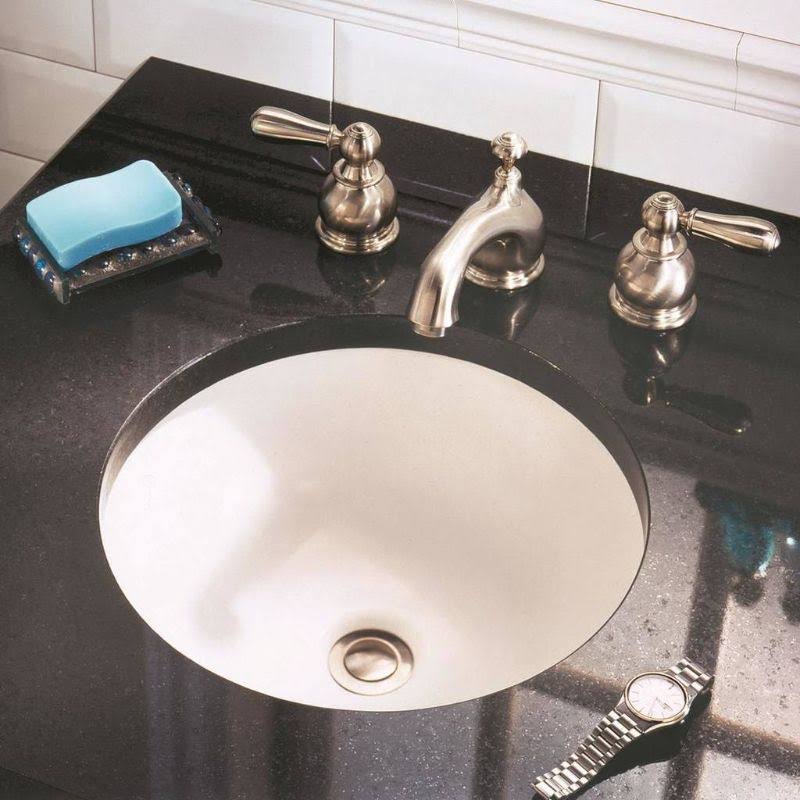 White Undermount Bathroom Sink S68792