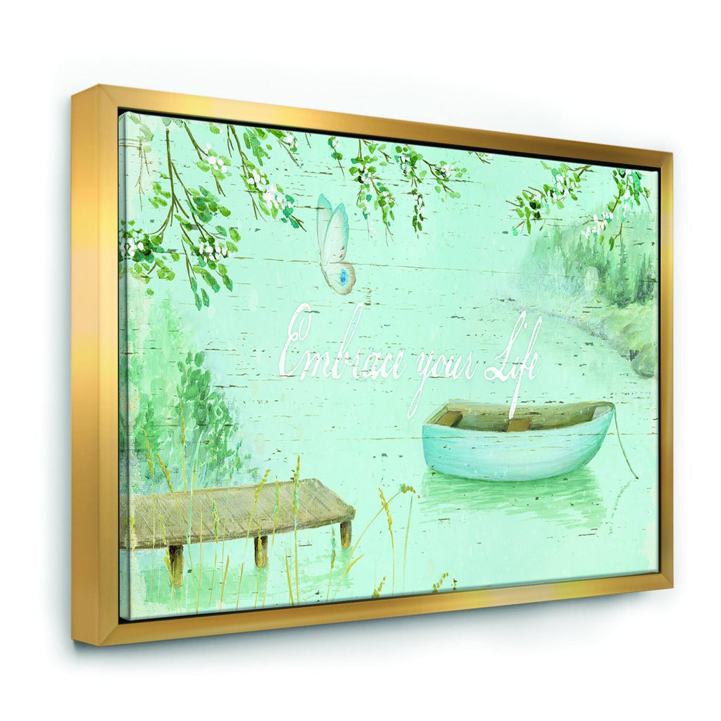 Framed Canvas D304733