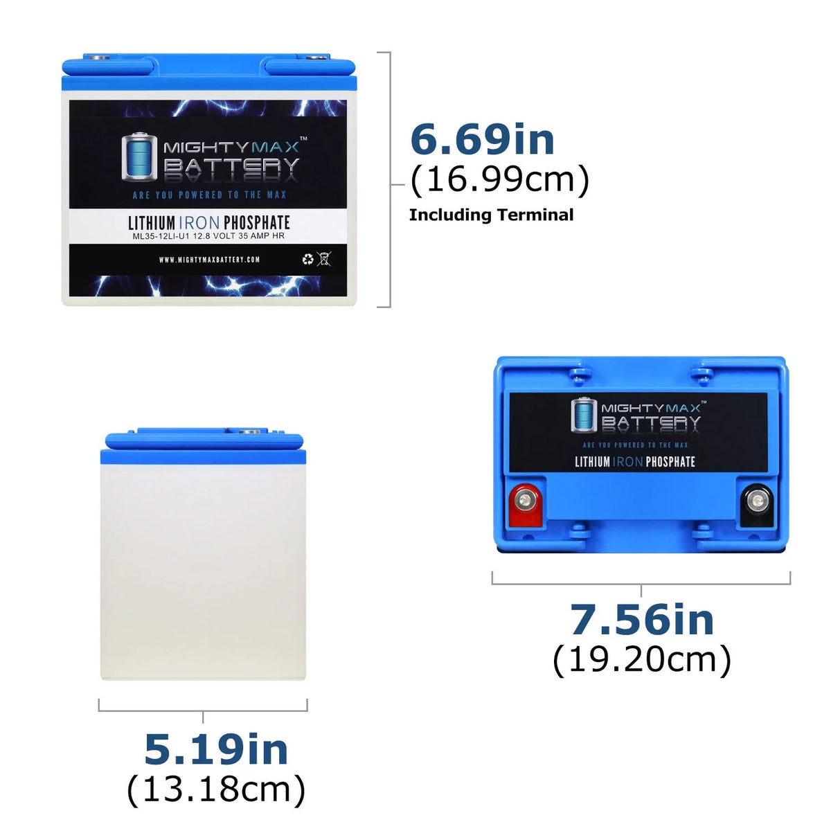 12V 35AH U1 Lithium Battery J71798
