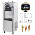 Commercial Soft Ice Cream Maker 3 Flavors 2200 W P40543