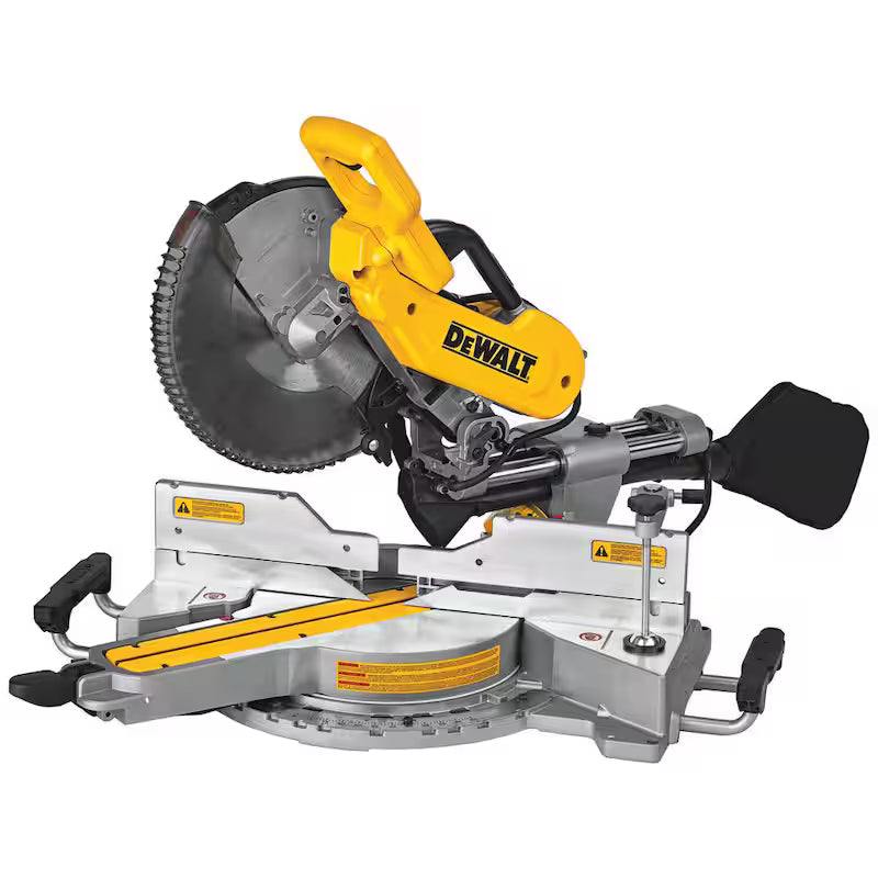 12 in. Double Bevel Sliding Compound Miter Saw with Stand T205633