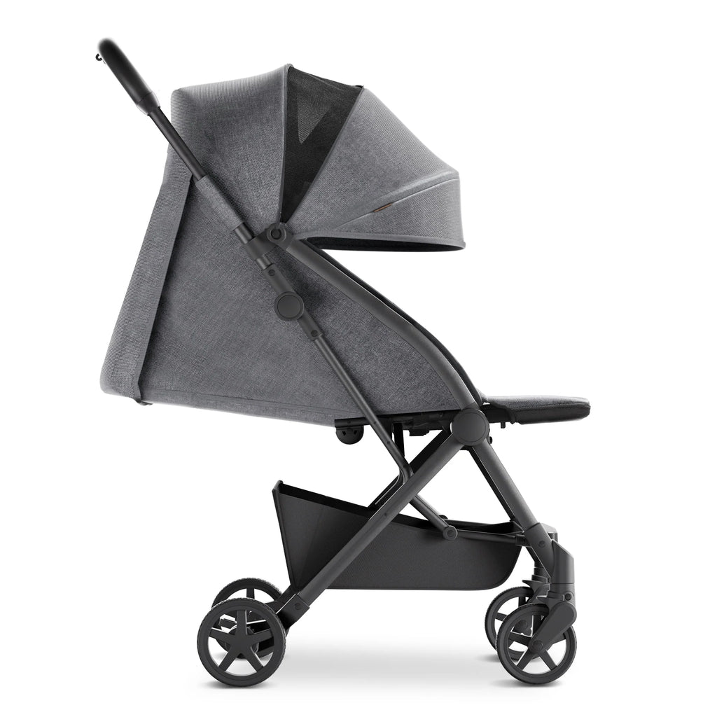 Lightweight Stroller with Snack Tray, Black, 17.3LB D10618