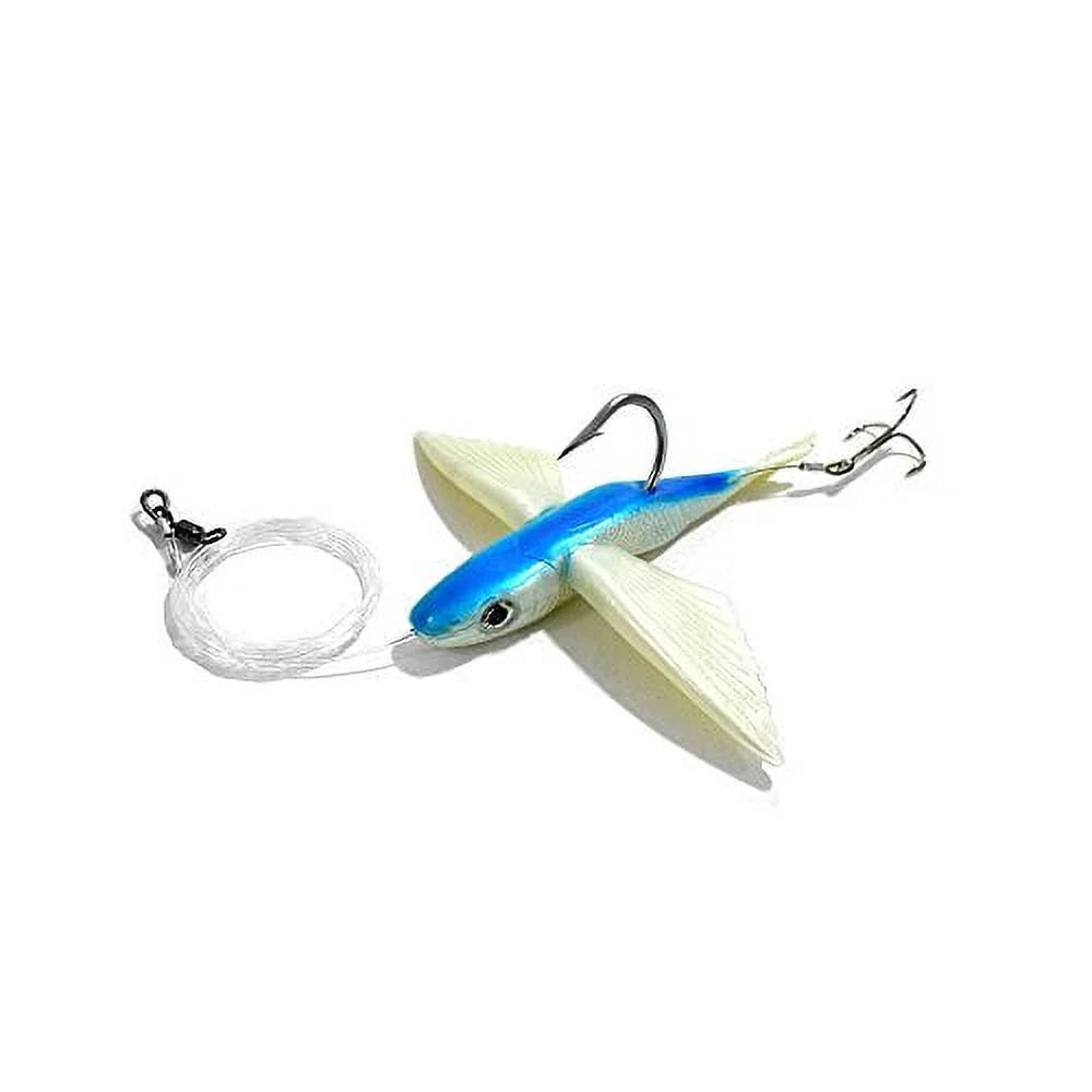 Flying Fish Tuna Lure Rigged with Stinger Treble Hook R75653