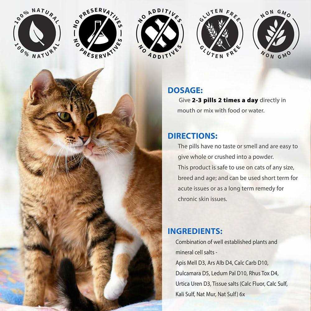 All-Natural Healthy Skin and Allergy Relief For Cats V805