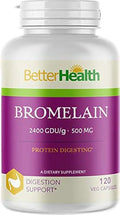 Bromelain 2400 GDU 500Mg 120 Veg Caps E75348