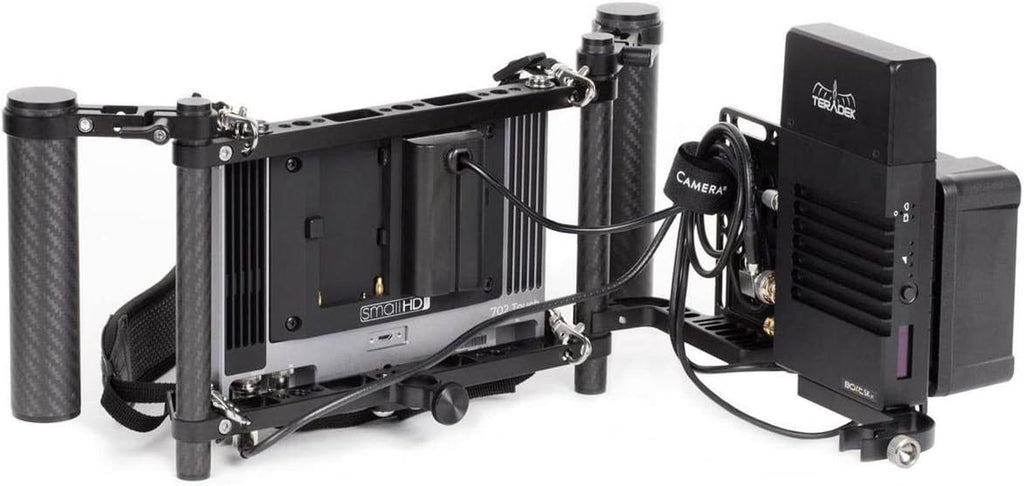 Wooden Camera Director's Monitor Cage v3 Carbon Fiber Handgrips S771