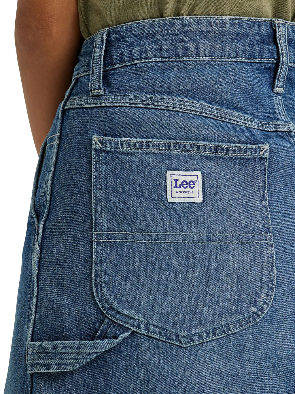 High Rise Loose Fit Denim Skirt A1915