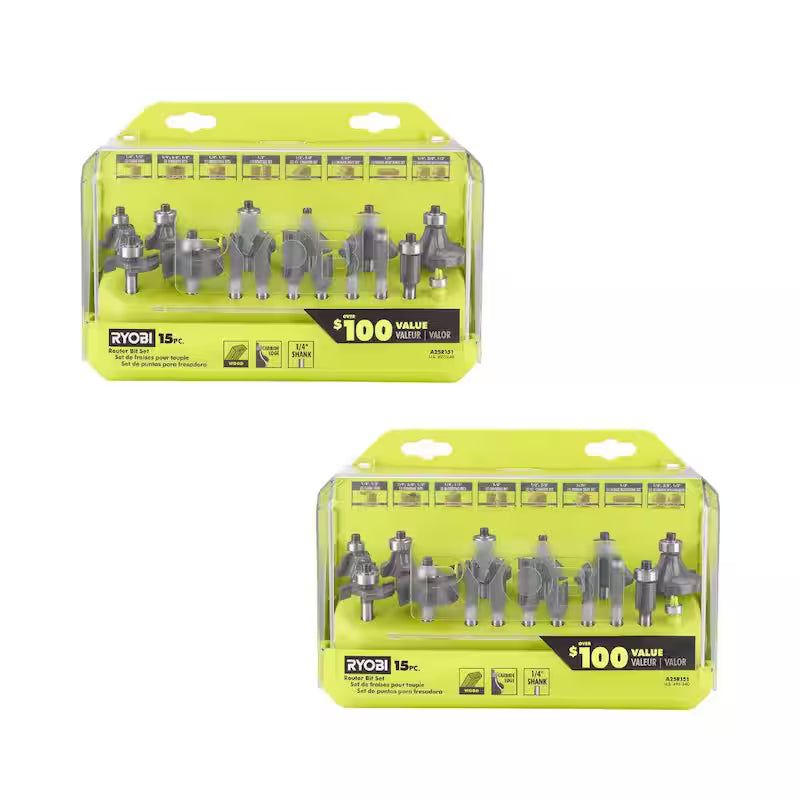 Carbide Router Bit Set 30-Piece B410