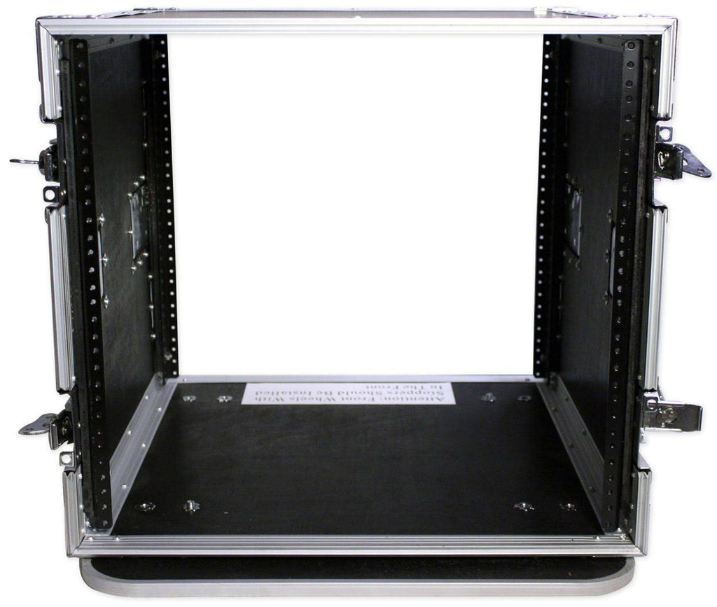 10U Amp Rack Mount Flight Case with Casters Y758688